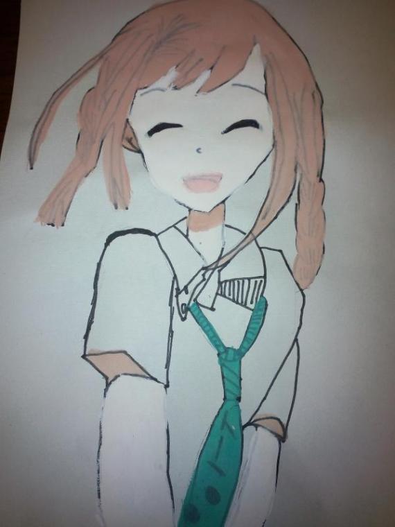 天赋秀场 绘画作品  傅寒敏 四年级 衢州市鹿鸣小学 绘画作品傅寒敏