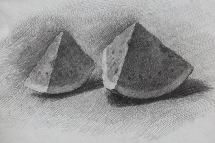 素描西瓜