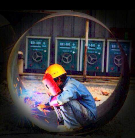 正在工作的爸爸