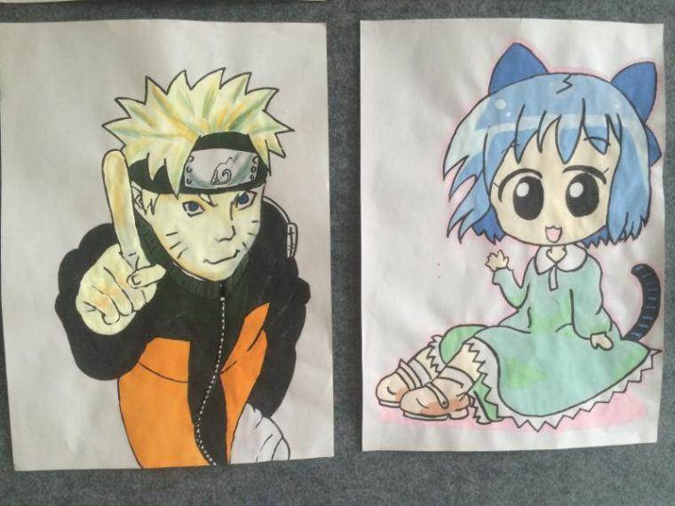 2015暑期漫画班“上墙”作品