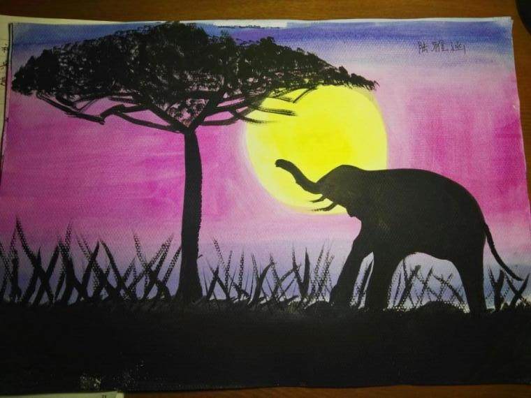 夕阳