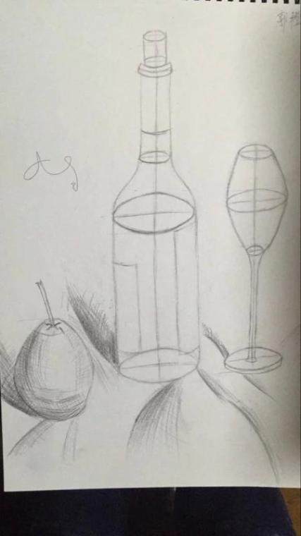 素描组合