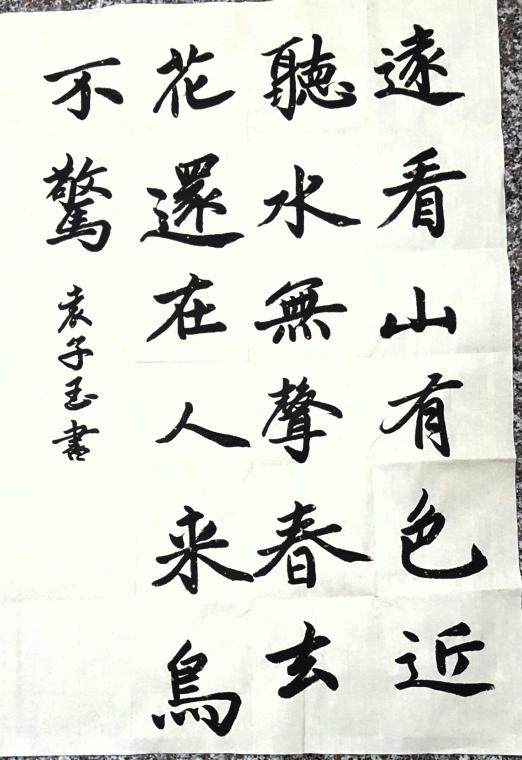 优秀书法20171128