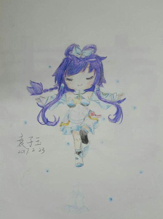 奔跑舞女