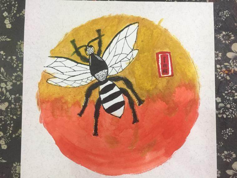 吴帅标美术班作品《马蜂》