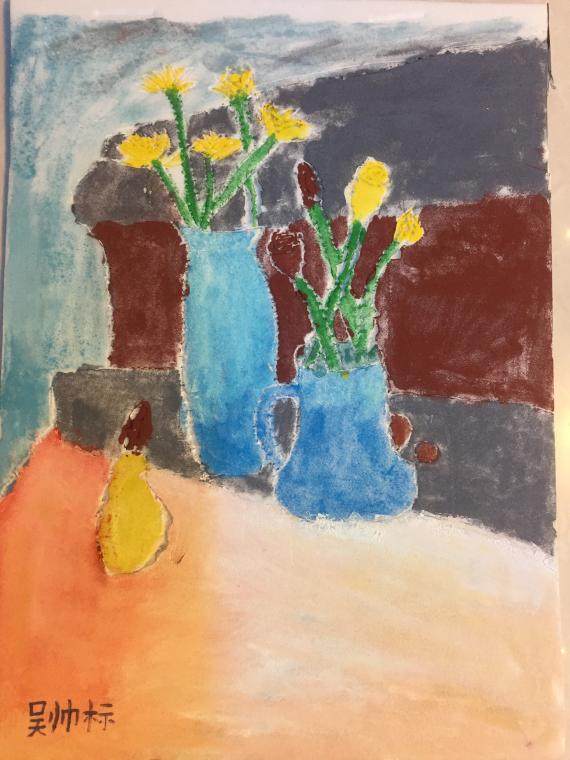 写生印画——吴帅标美术班作品