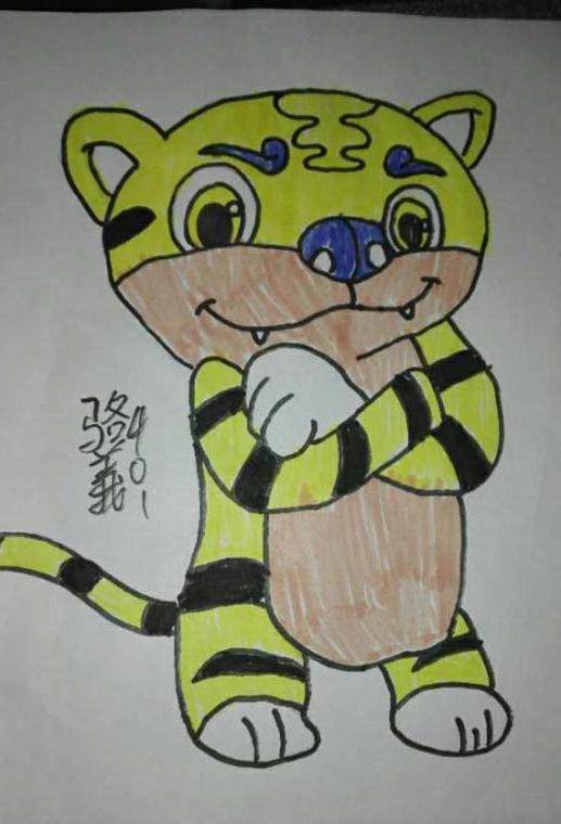 十二生肖之Q虎