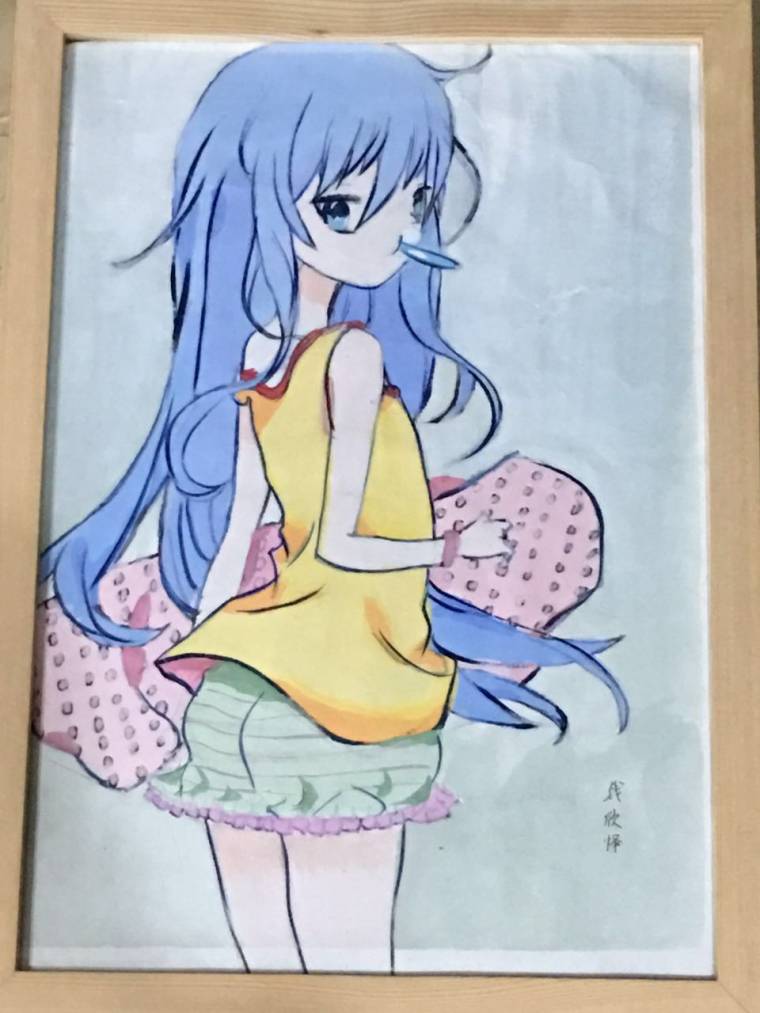 蓝色仙女