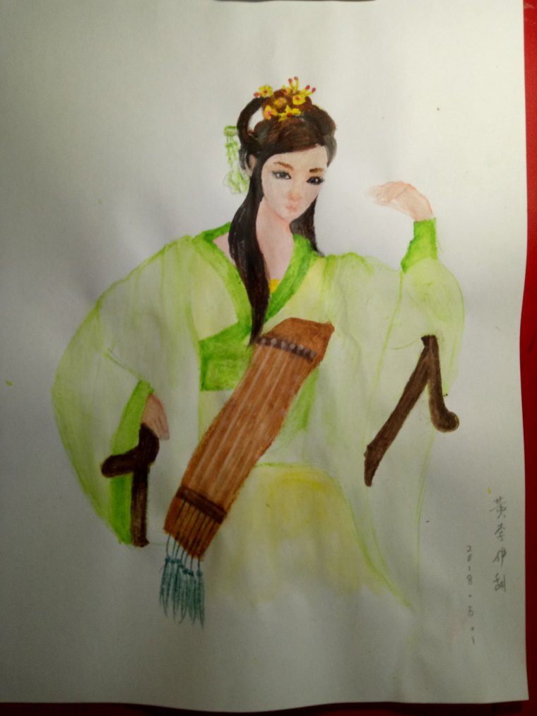 水粉画